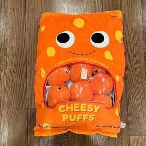 Yummy World Cheesy Puffs Plush Toy - Orange